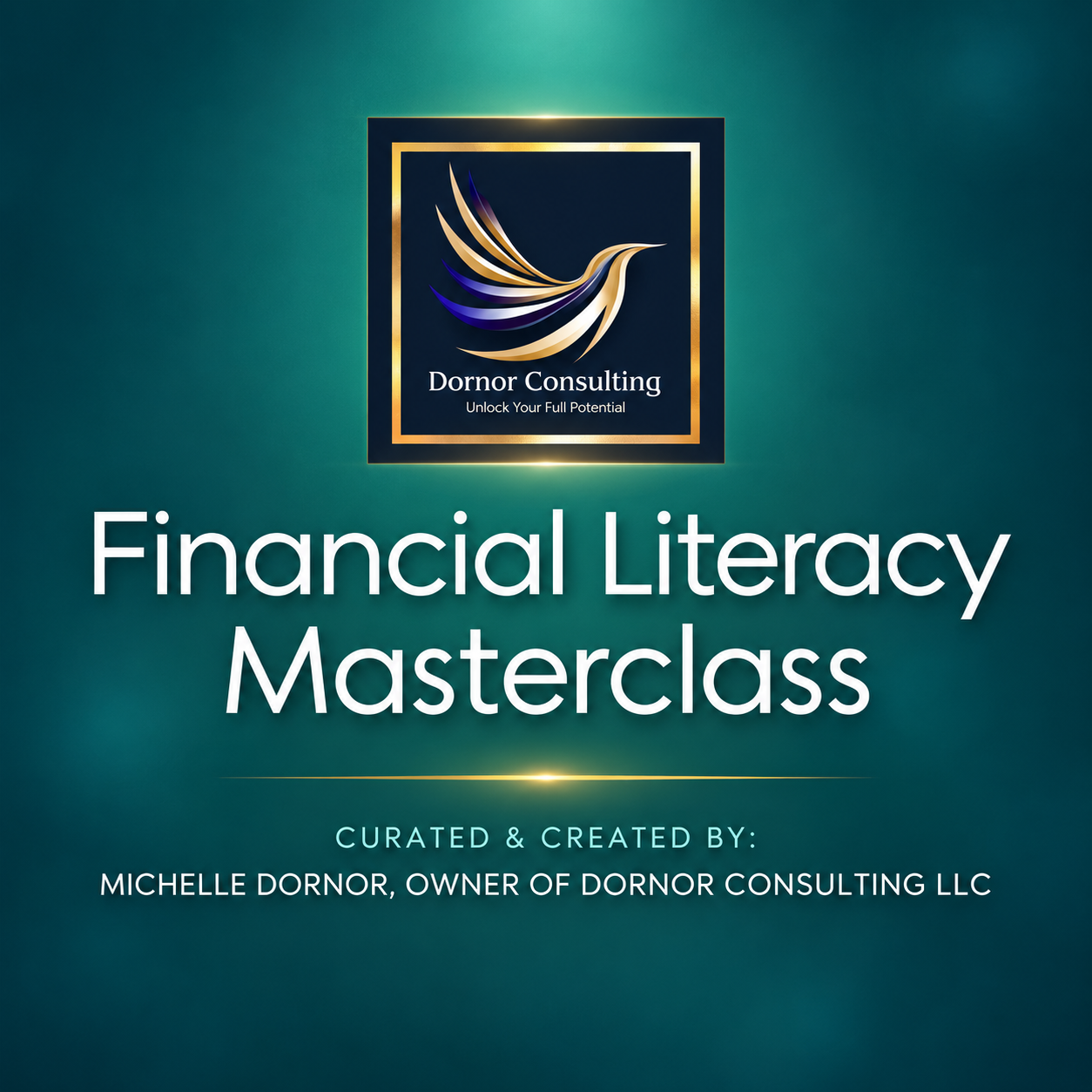 Financial Literacy Masterclass educational cover art